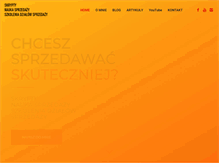 Tablet Screenshot of marketingnasterydach.pl